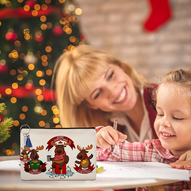 Túi Đựng Mỹ Phẩm Blala Họa Tiết Halloween