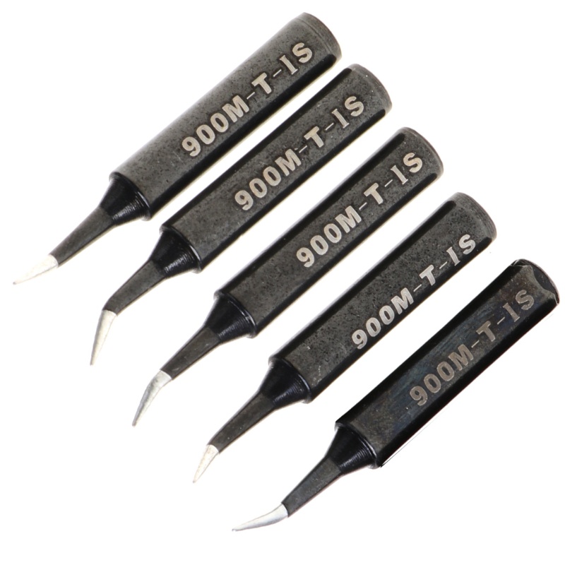 Bộ 5 Đầu Hàn 900M-T-SI Không Chứa Chì Cho Hakko Saike 936 852d + 90