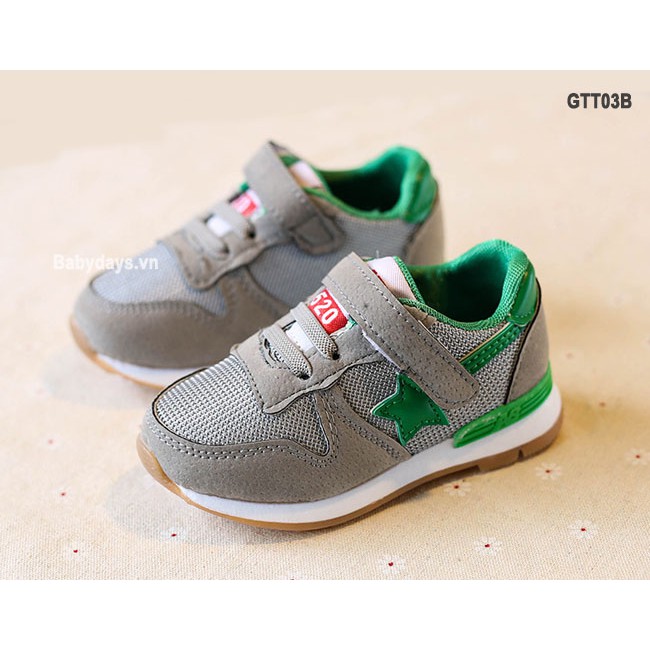 Giày thể thao cho bé GTT03B size 22 đến 26