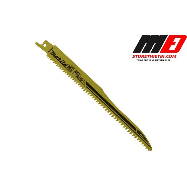 Bộ lưỡi cưa kiếm cắt gỗ 203x18x1.0mm Makita B-05153