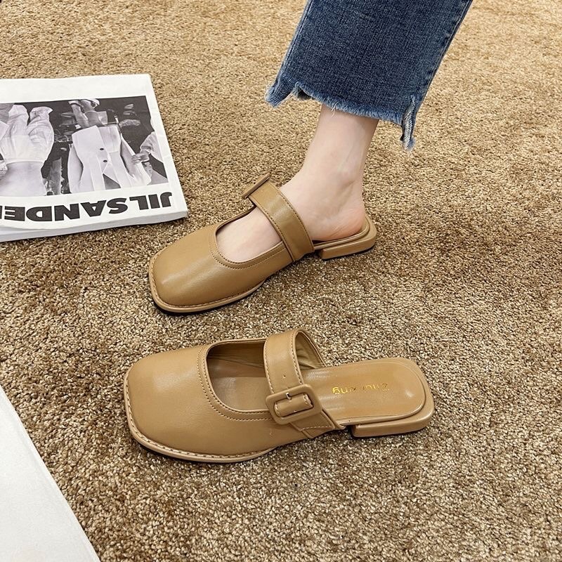 Giày da  2cm mềm hàng quảng châu ulzzang  3 màu nâu đen trắng kèm video +ảnh thật shop chụp  chuẩn loại 1