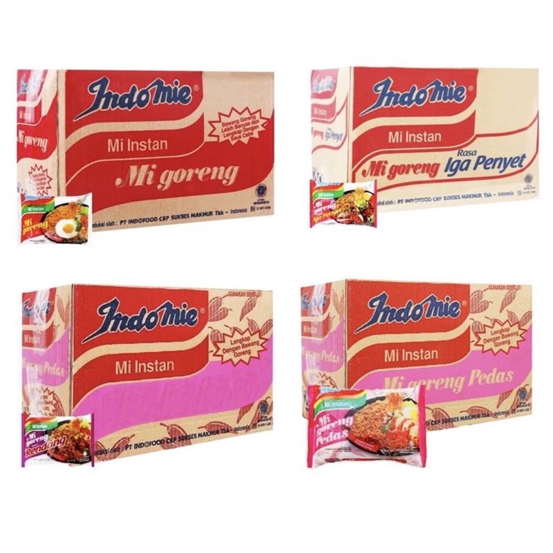 THÙNG 40 GÓI MÌ XÀO KHÔ INDOMIE SIU ĐỈNH - ĂN LÀ NGHIỀN | BigBuy360 - bigbuy360.vn