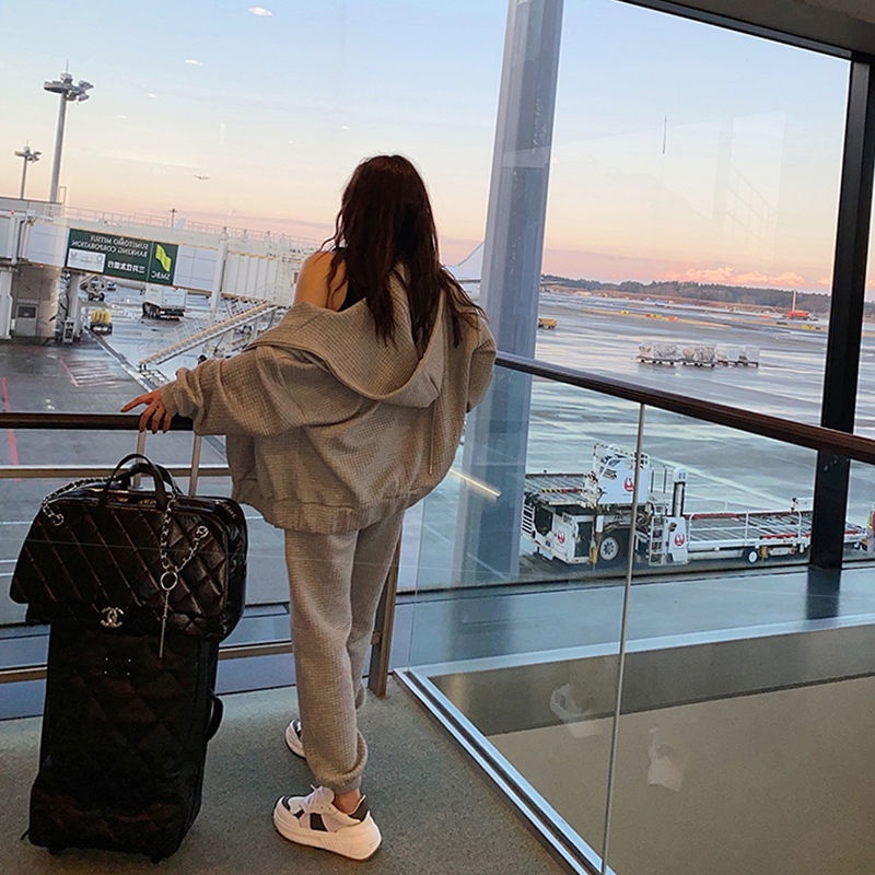 Set đồ Thể Thao Phong Cách Thời Trang Xuân Thu 2021
