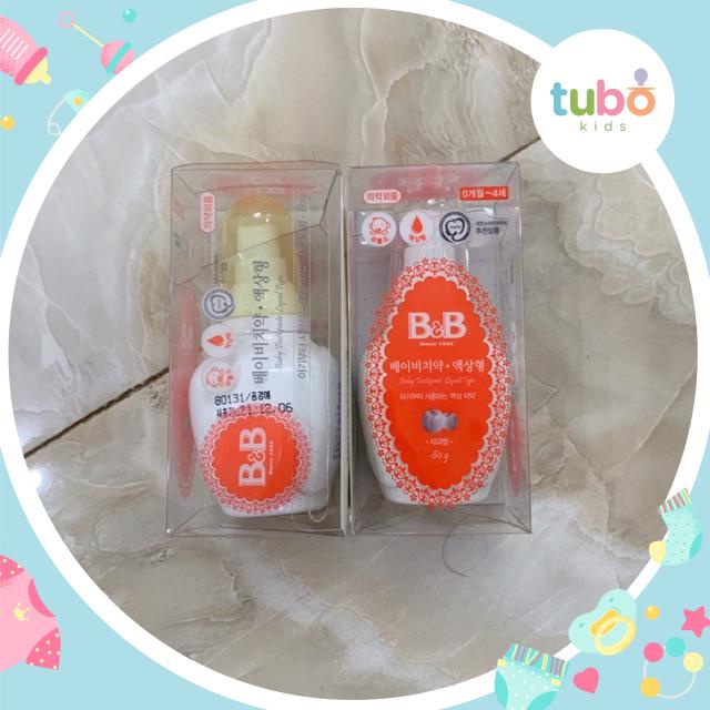 Kem đánh răng cho bé từ 0-4m B&B Hàn Quốc