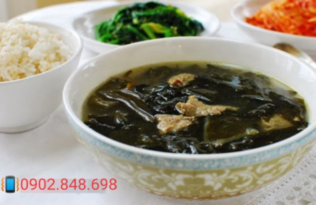 Rong biển nấu canh