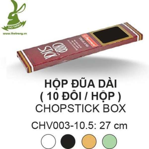 Đũa dài CHV003-10.5 Trắng