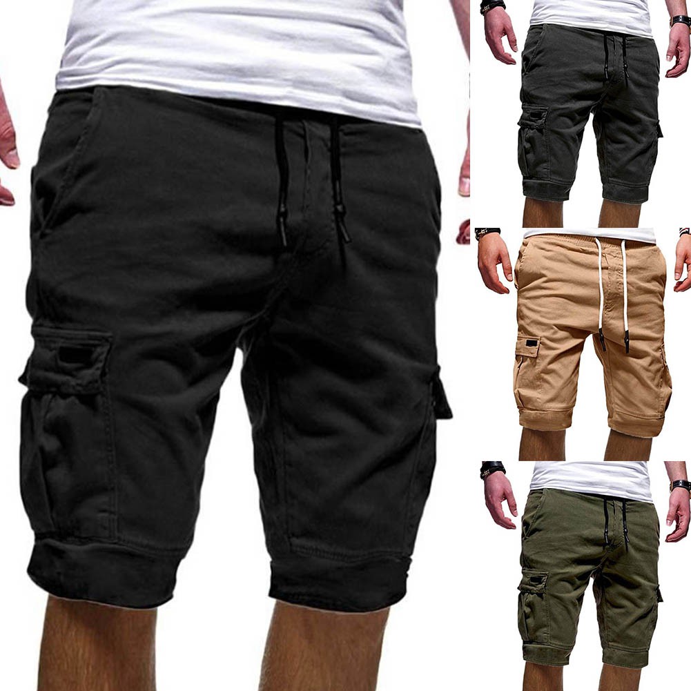 Quần short nam lưng thun