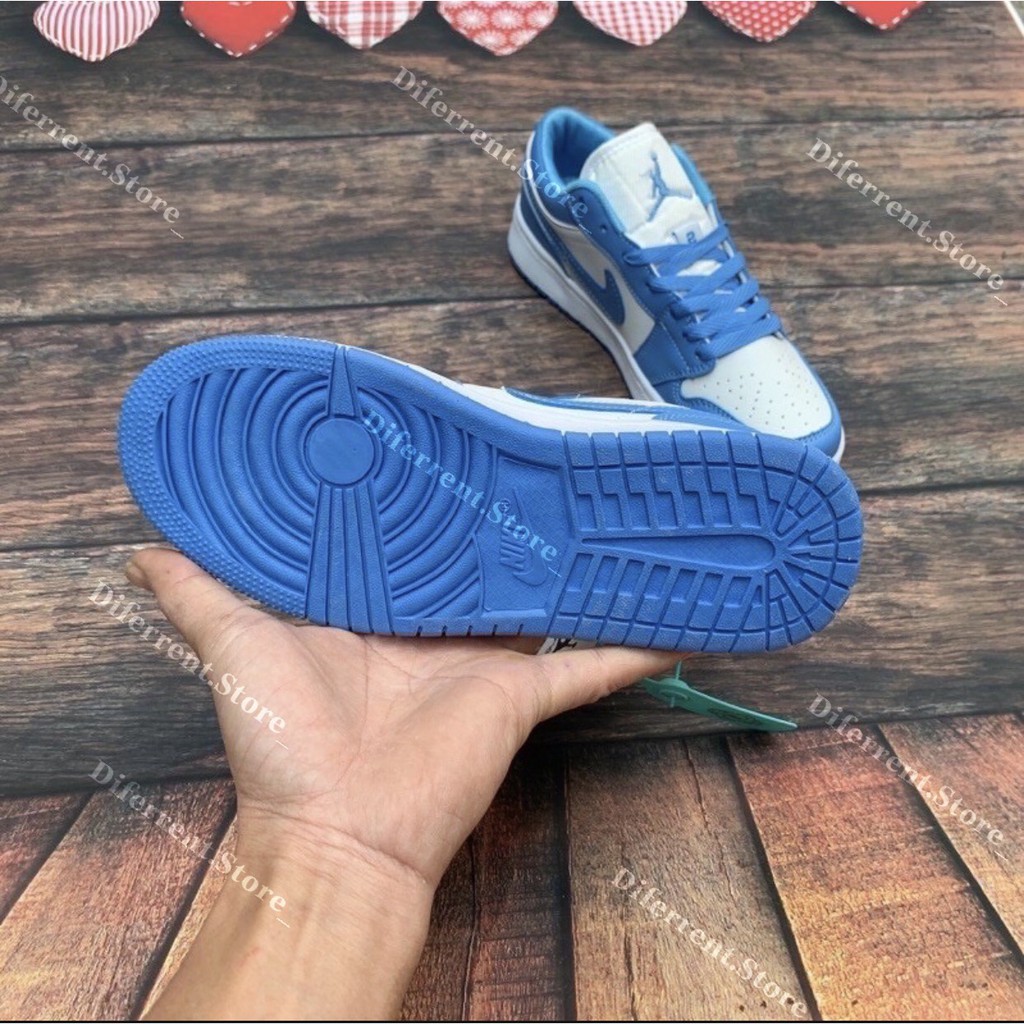 Giày Ari Jordan 1 Low University Xanh trắng Full box 1:1 - Diferrent.Store_ | BigBuy360 - bigbuy360.vn