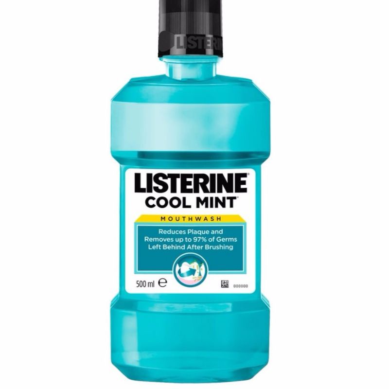 Nước súc miệng Listerine cool mint 500ml(vui lòng mua 2)