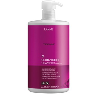 ✅[Lakme_chính hãng]  DẦU GỘI DƯỠNG MÀU TÓC NHUỘM (MÀU TÍM) LAKME TEKNIA VIOLET SHAMPOO 1000ML