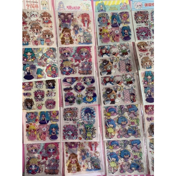Bảng sticker lớn 20 set sticker ngộ nghĩnh