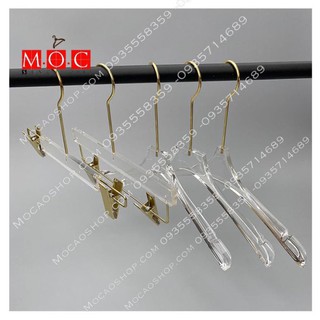 Móc áo - móc kẹp trong suốt