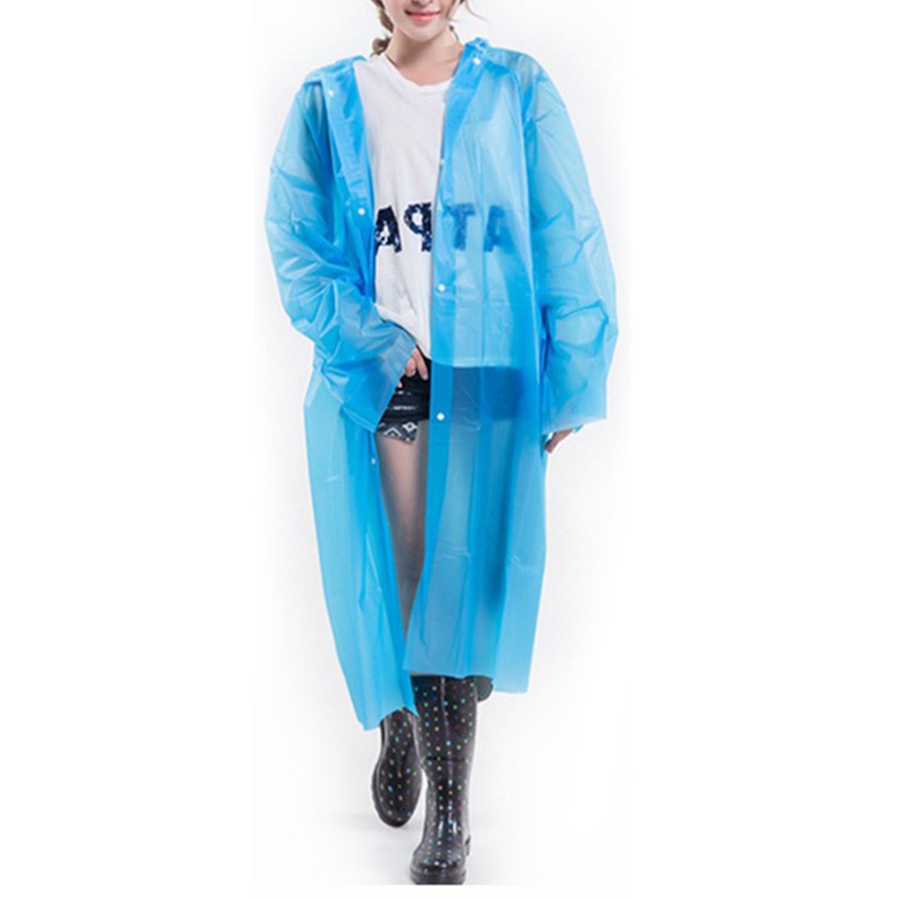 TR❤Áo mưa trong suốt cho nữ