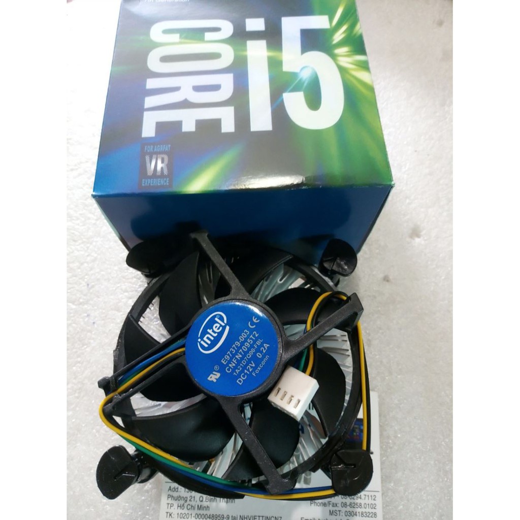 FAN CPU INTEL mới full box, Quạt chip intel socket 775/1155