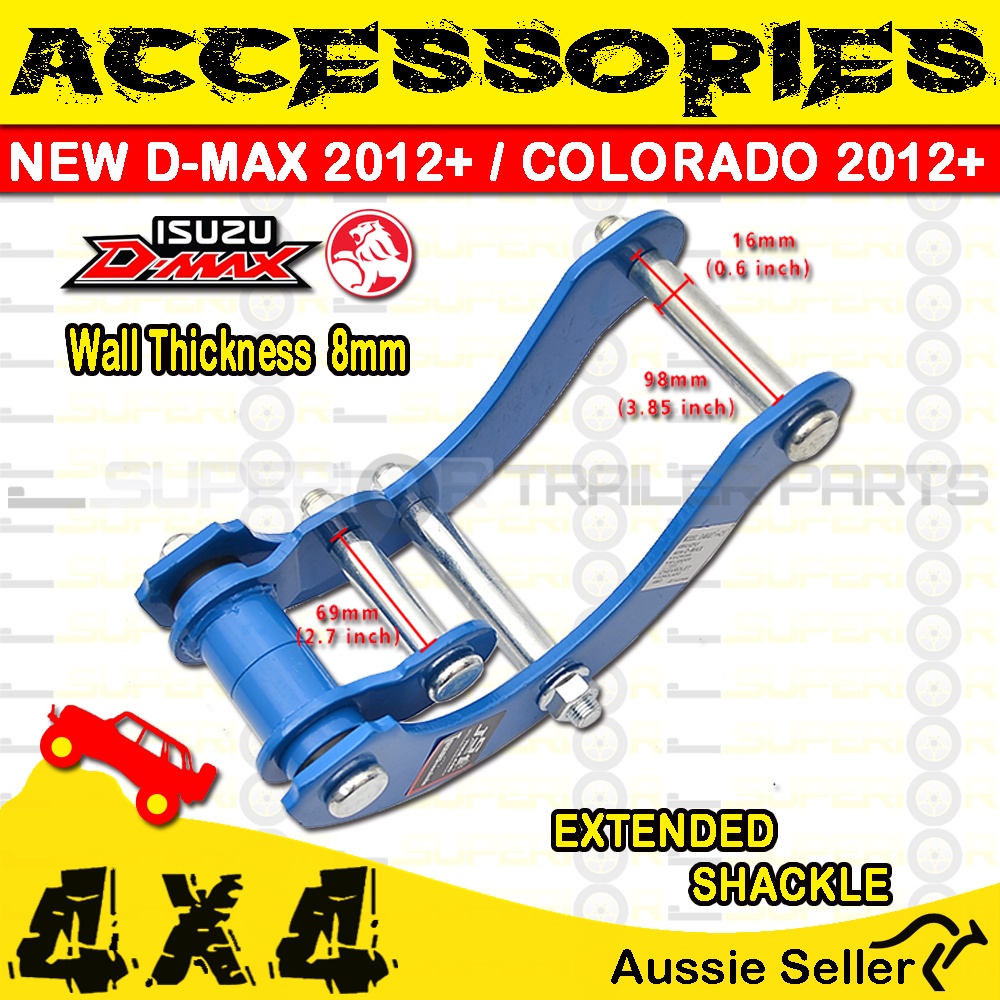 Isuzu Hi Lander, Mu7 độ cùm nhíp chống giật JS1 Thái Lan, giải pháp đơn giản giúp xe ÊM ÁI hơn