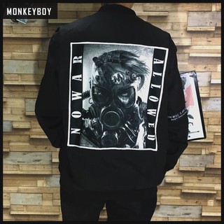 [Ảnh thật] Áo khoác Bomber No.WAR (hàng design cao cấp) [Monkeyboy]
