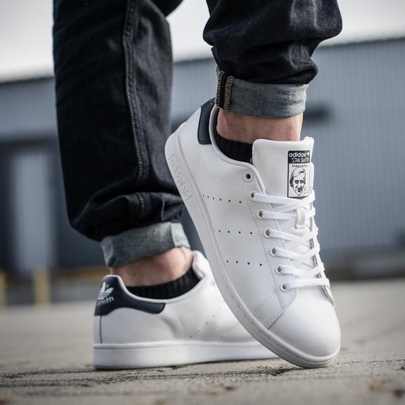 Giày Adidas Chính Hãng Stan Smith Navy M20325 - FX5501-Giày Nam Nữ Authentic - O.G Sneakers