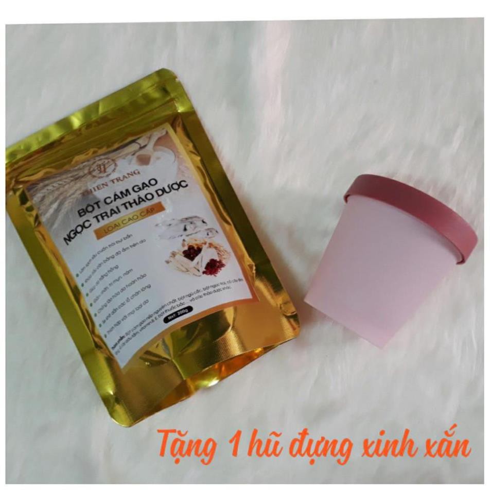 Cám gạo ngọc trai thảo dược Thiên Trang- handmade