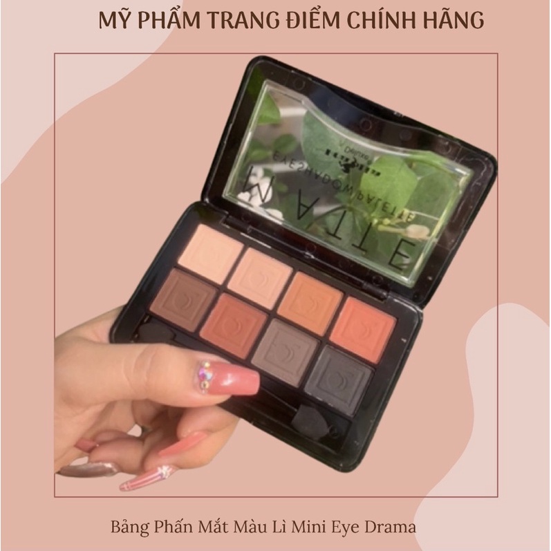 Bảng Phấn Mắt Màu Lì Mini Eye Drama - Matte Eyeshadow Palette