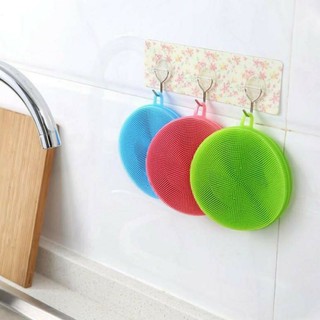 MIẾNG SILICON RỬA NỒI [xả kho] CÓ ĐẦU TREO -VỆ SINH CHÉN BÁT