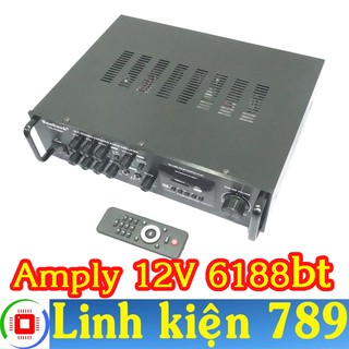 Amply karaoke 12V Sunbuck-6188BT - Linh Kiện 789
