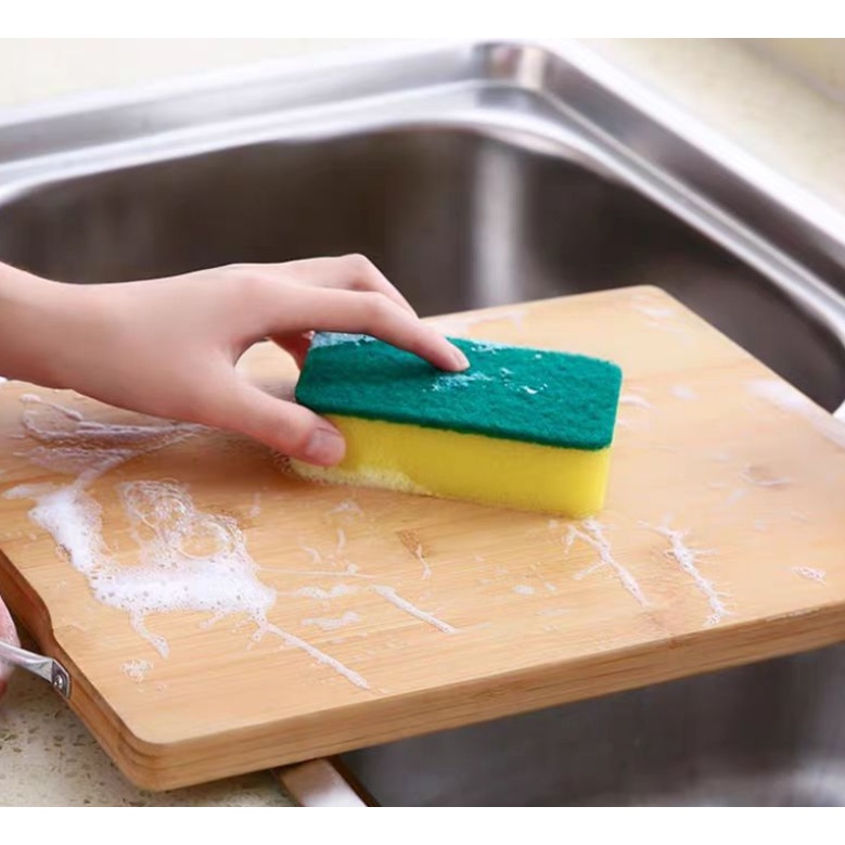 Miếng rửa chén bán , cọ rửa xong nồi bọt biển tiện dụng