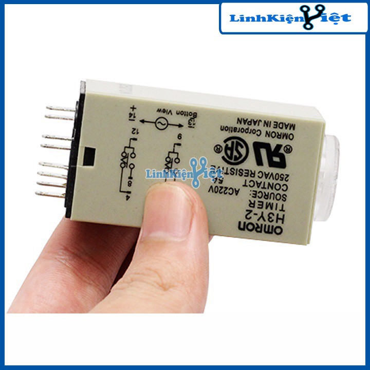 Relay Thời Gian Timer Omron H3Y-2 8P 220V