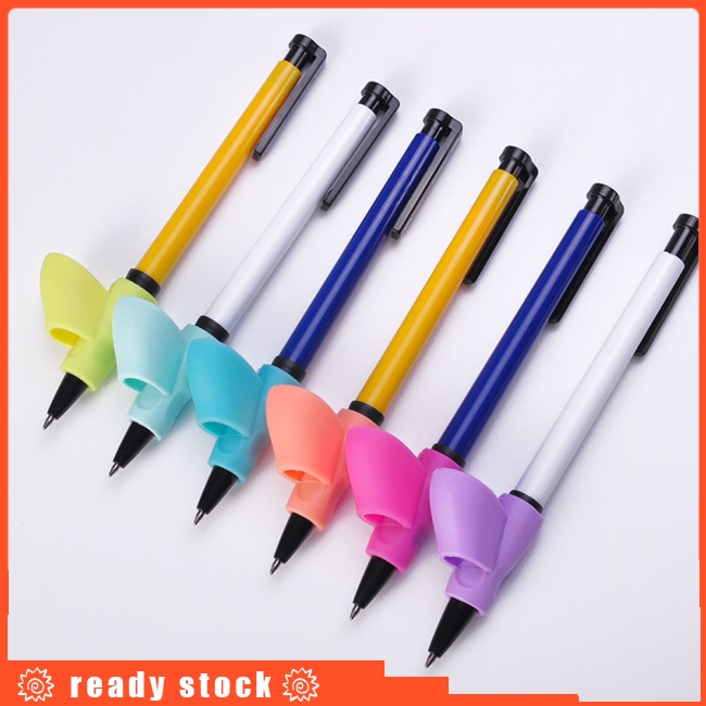 Set 3 nắp silicone điều chỉnh cách cầm bút chì bằng tiện dụng cho trẻ em