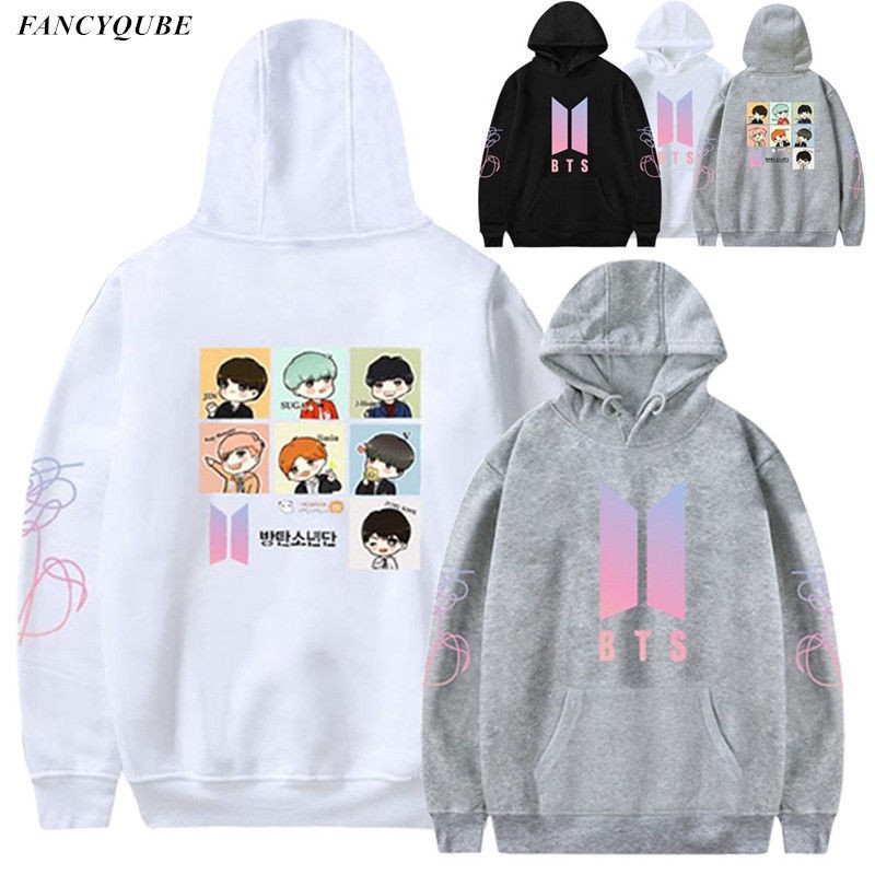 Áo Hoodie Thời Trang Kpop Bts Jungkook Jimin Jin V Suga Jhope