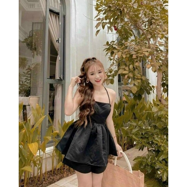 SET PEPLUM 2D ĐAN LƯNG + SHORT H3722