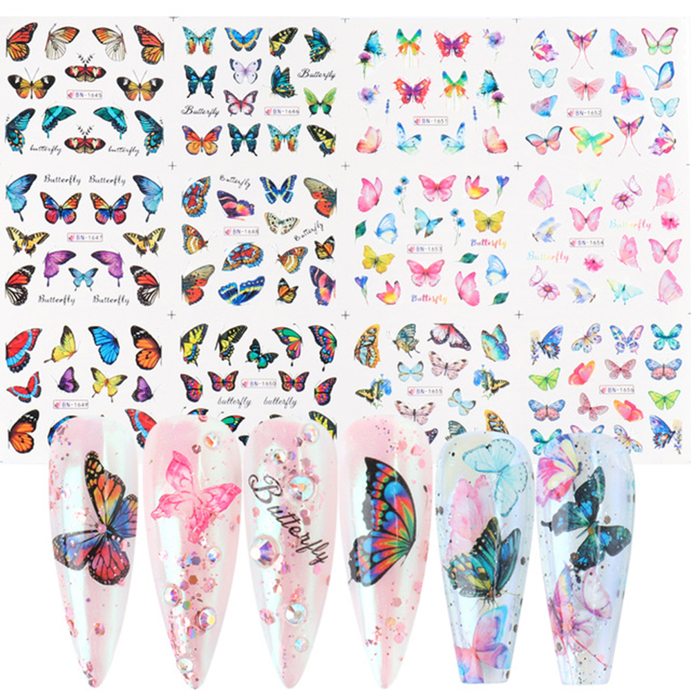 [Hàng mới về] Miếng dán trang trí móng tay kiểu dáng dễ thương DIY