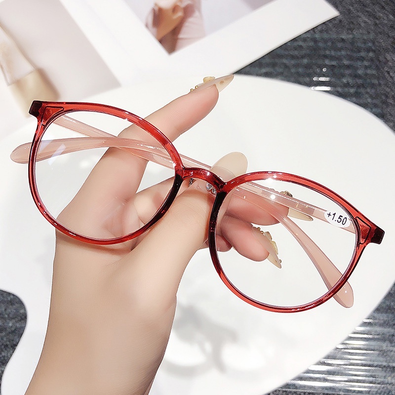 Mắt Kính Chống Ánh Sáng Xanh Bằng Nhựa HD Siêu Nhẹ Thời Trang