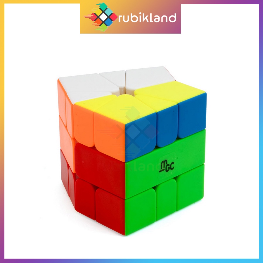 Rubik Biến Thể YongJun MGC Square-1 Stickerless Không Viền YJ SQ1 Có Nam Châm Đồ Chơi Rubic