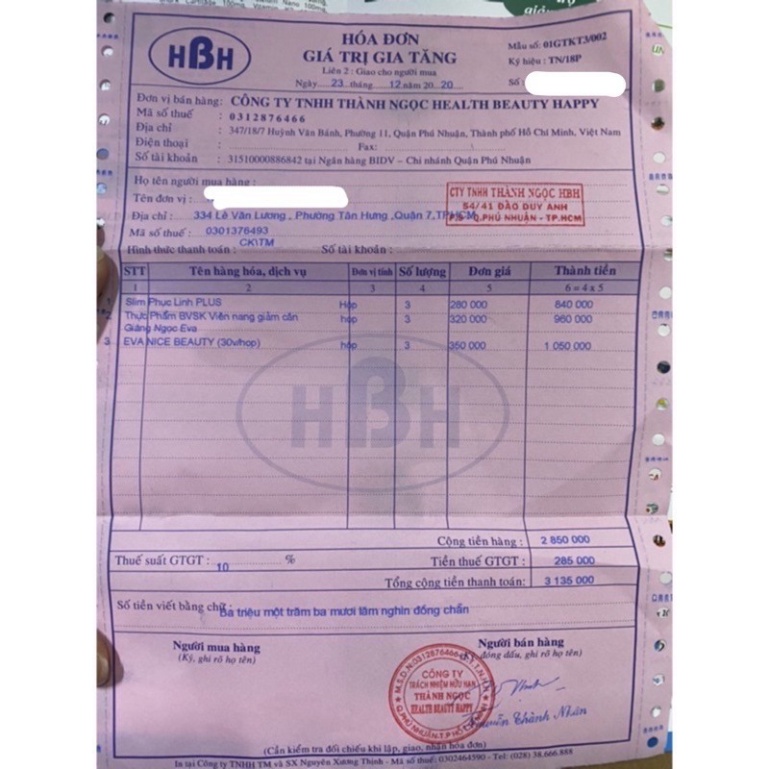 EVANICE GIẢM CÂN  MINH QUÂN