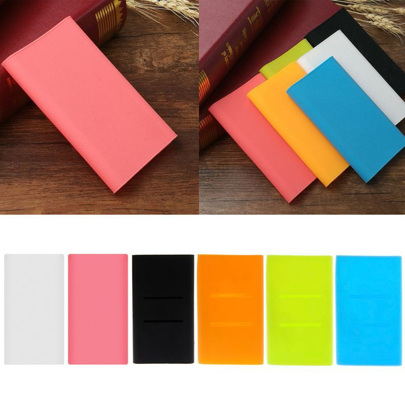Vỏ Silicon Bảo Vệ Sạc Dự Phòng Xiaomi Power Bank 2 10000mah 13x7.5cm