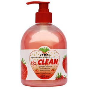 (tặng 1 túi vải)--Nước rửa tay sát khuẩn hương bưởi 450ml-clean