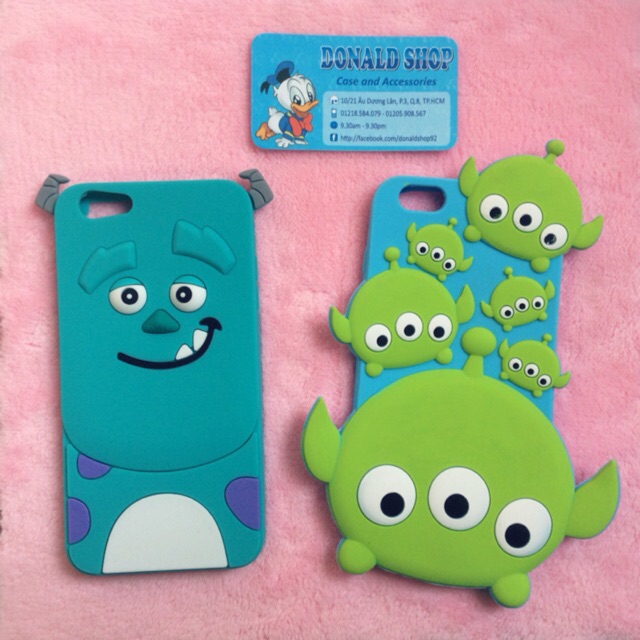 Ốp iphone 6 plus / 6s plus silicon Monster