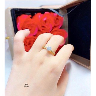 Nhẫn nữ cao cấp, có giấy của tiệm vàng