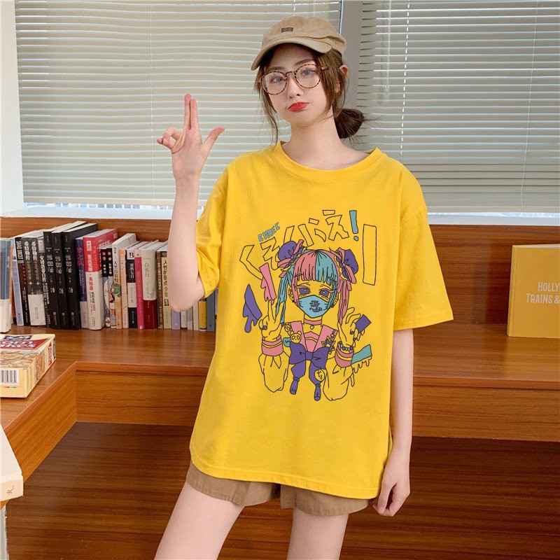 Áo phông nam nữ unisex basic tee form rộng thun cổ tròn cotton oversize trắng đen ulzzang CHIBI NB giá rẻ in cool ngầu