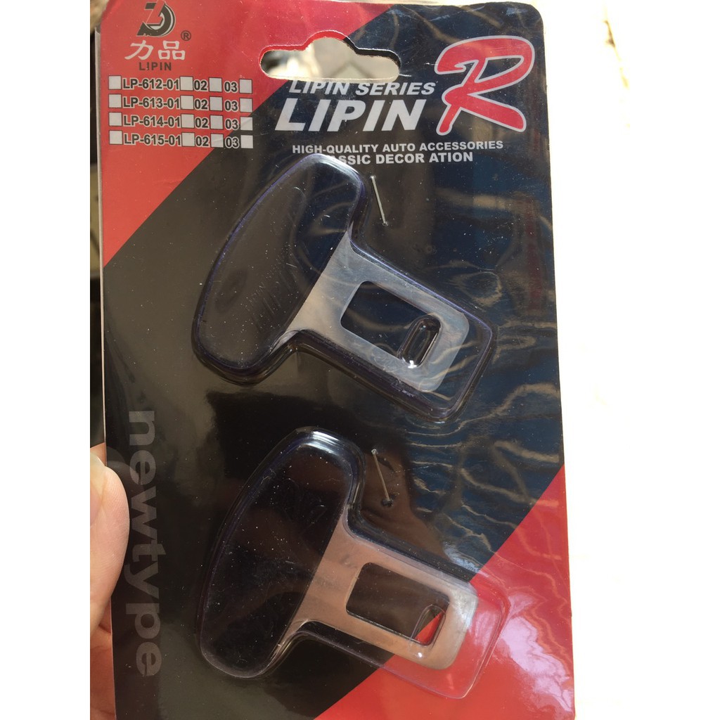 Cặp chốt cài tắt tiếng dây bảo hiểm Type R cao cấp.