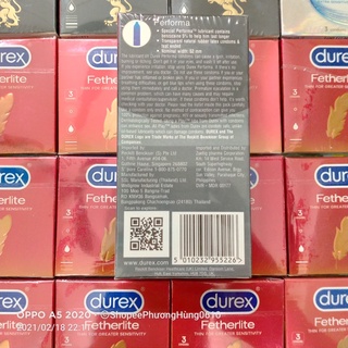 Bao bao cao su Durex Performa(kéo dài thời gian)