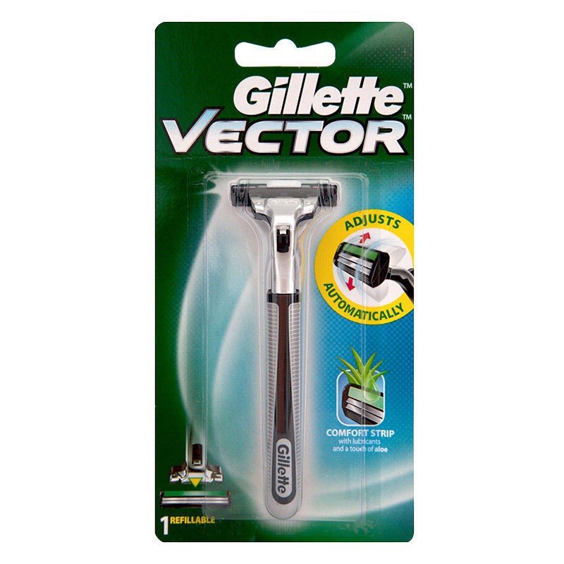 Dao cạo râu 3 lưỡi Gillette Mach 3+  - Cán cạo râu Gillette Vector