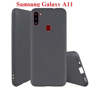 Ốp lưng Samsung Galaxy A11 - Ốp lưng dẻo chất liệu cao cấp chống bám mồ hôi và bụi bẩn