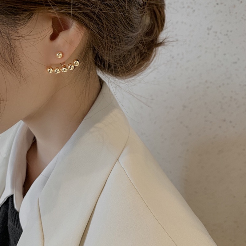 Khuyên Tai Phong Cách Retro Đơn Giản