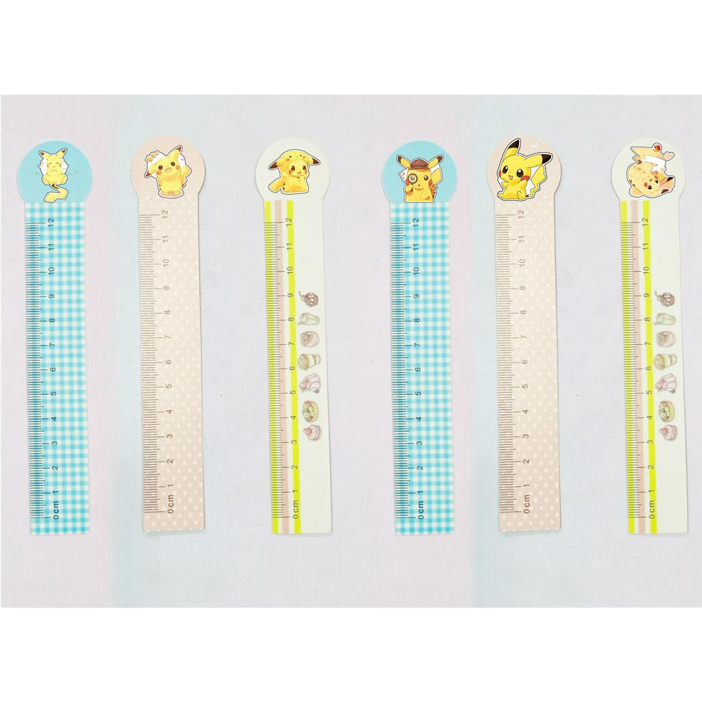 Thước kẻ dẻo chuột vàng TPP29 thước kẻ 12 cm cute dễ thương hoạt hình thần tượng