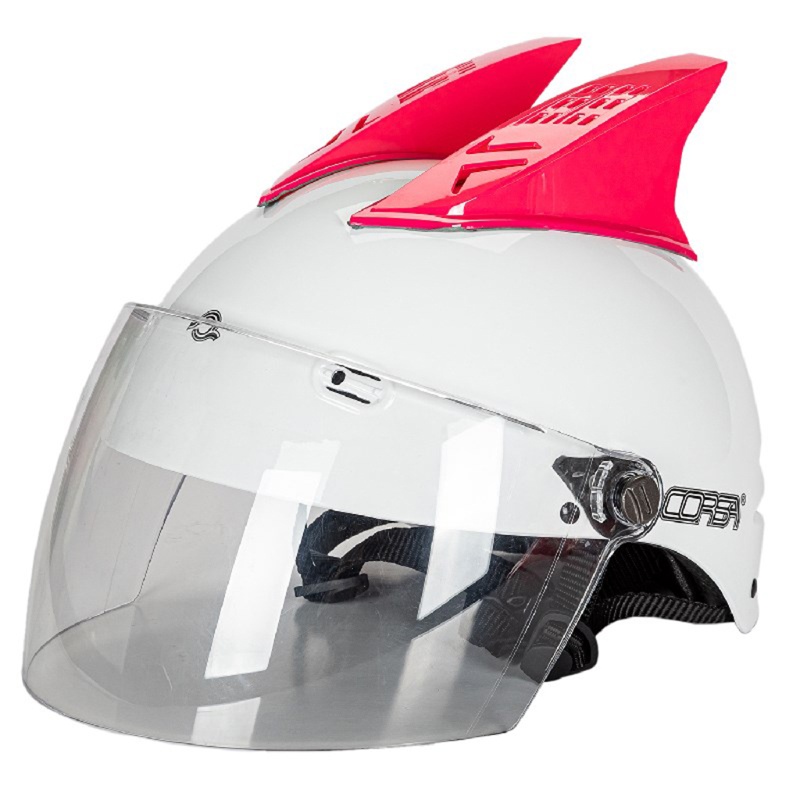 Set 2 Miếng Dán Trang Trí Nón Bảo Hiểm Xe Mô Tô Dễ Thương