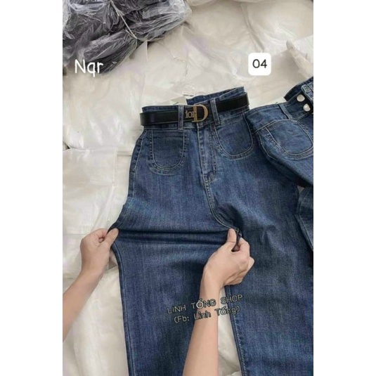 Quần jaen nữ 2 da