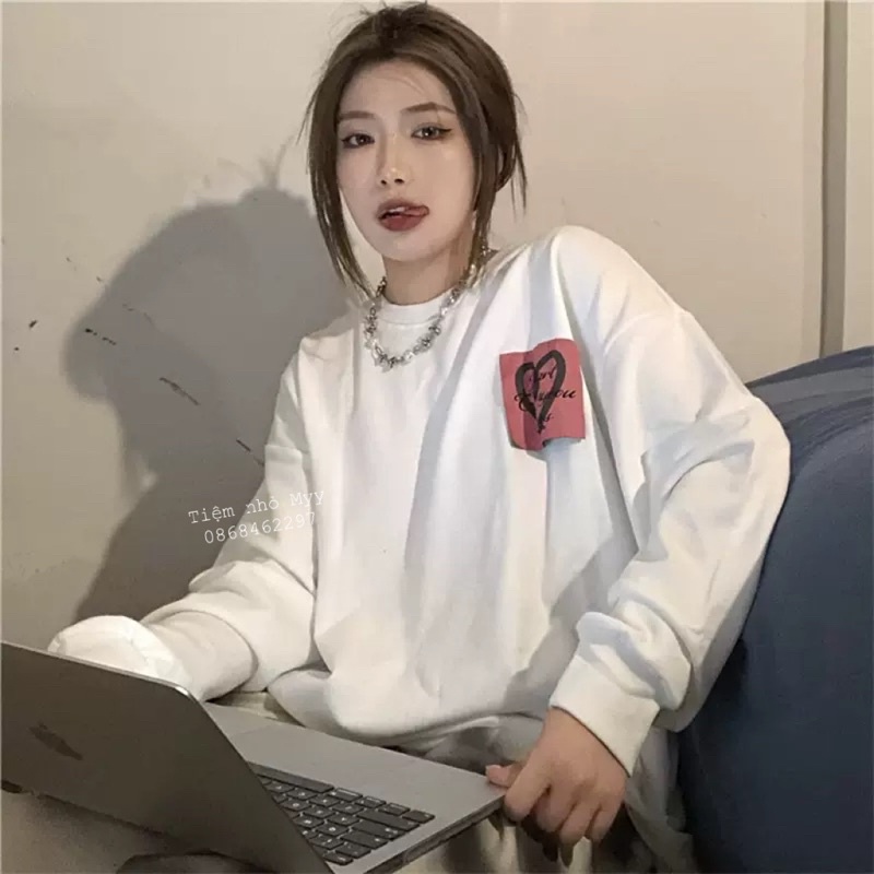 Áo thun note trái tim ❤️ hàng sẵn Quảng Châu ❤️