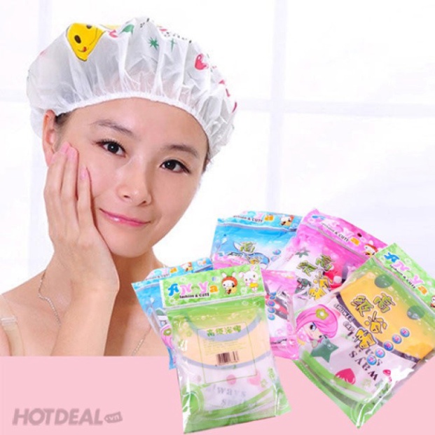 Mũ Trùm Tóc Khi Tắm Chống Thấm Nước 10k/ cái