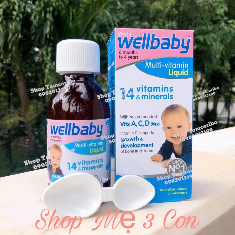 Vitamin Tổng Hợp Wellbaby cho bé 150ml